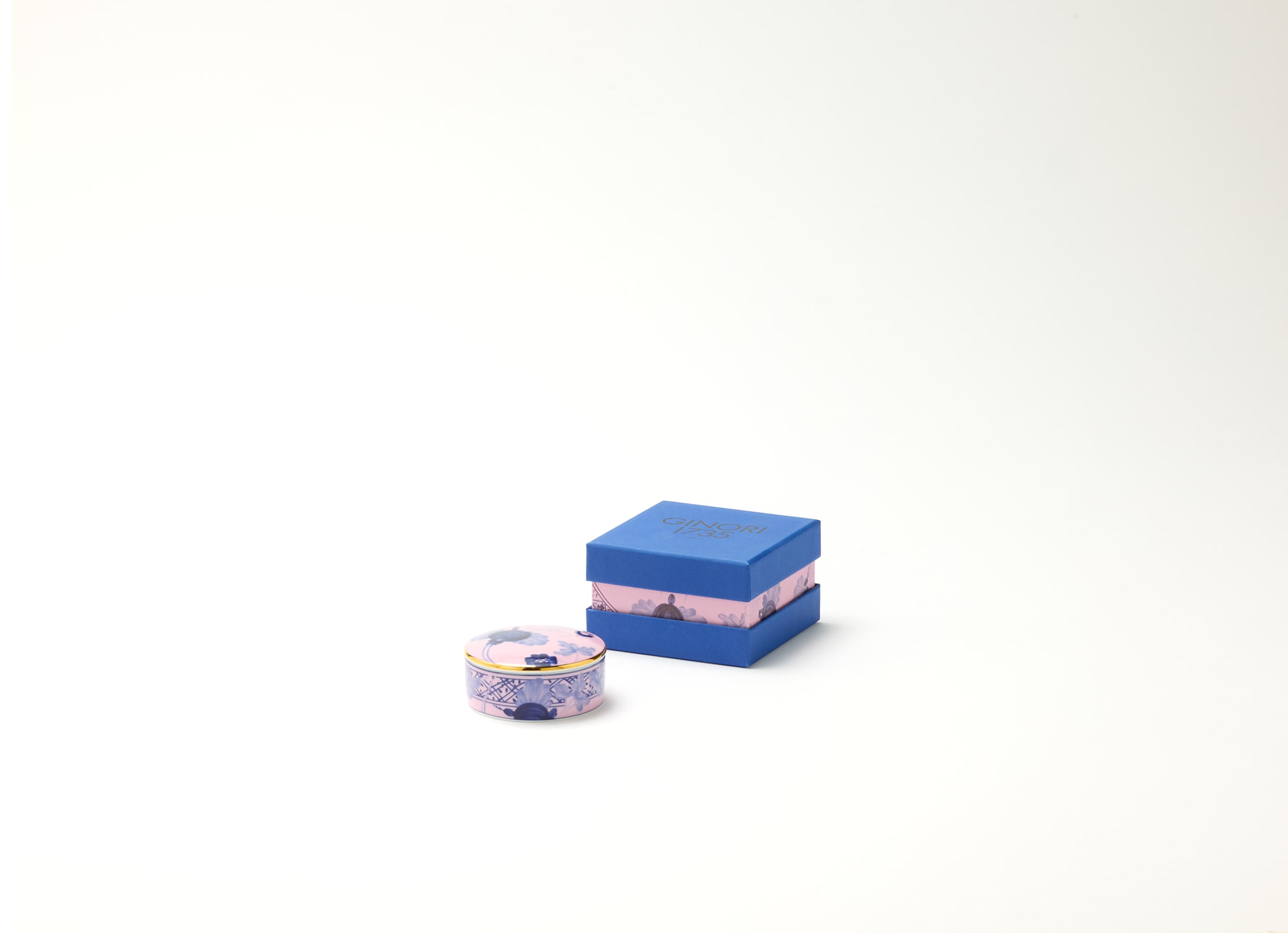 RICHARD GINORI オリエンテイタリアーノ ラウンドボックス ジノリ Richard Ginori Round box Oriente Italiano Porpora